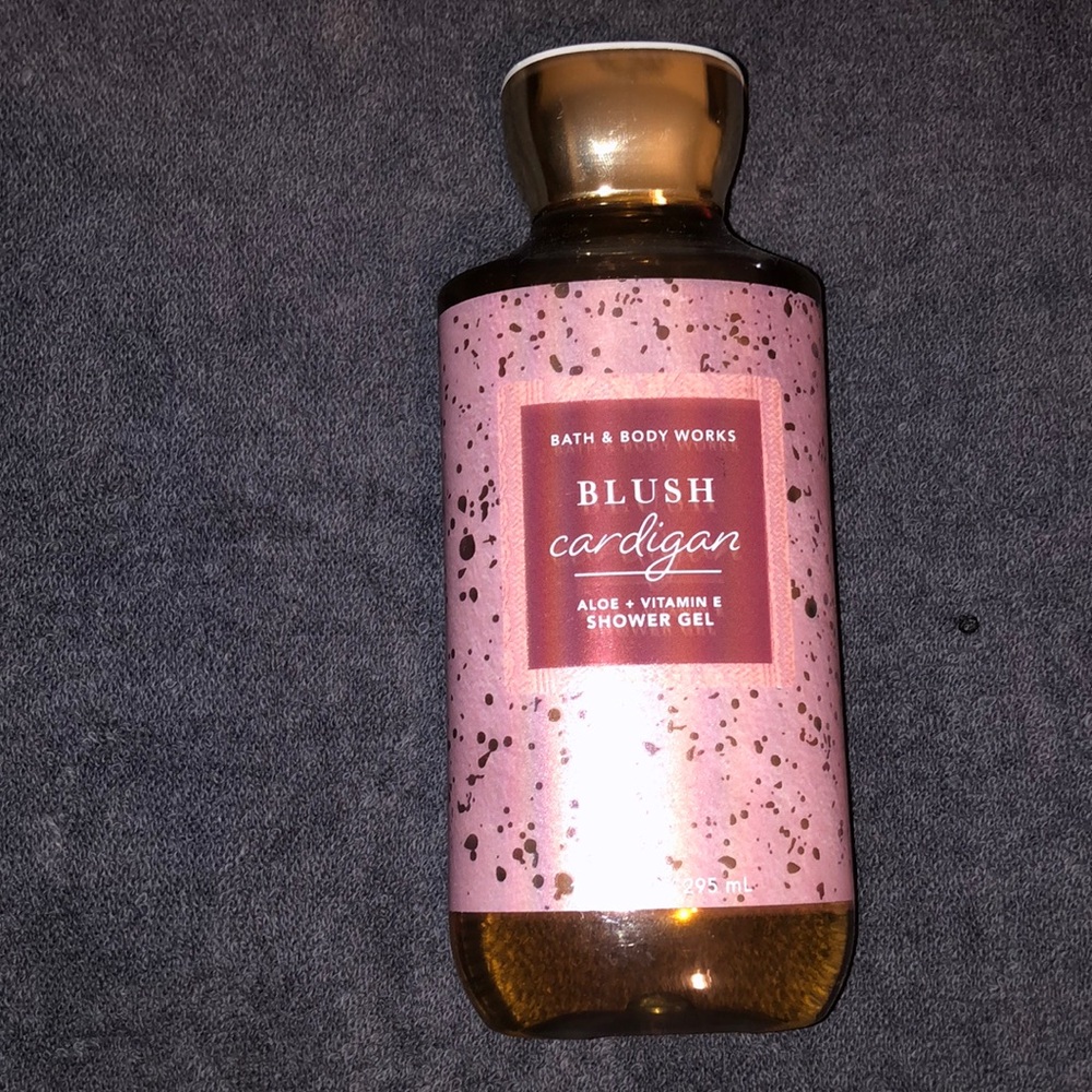 Bath and Body Works Blush Cardigan Shower Gel